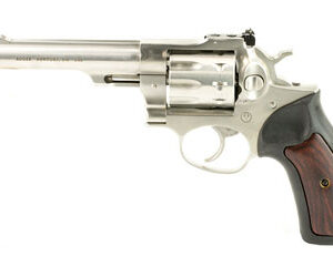 Ruger GP100 22 LR Revolver, 10-Round, Satin Stainless