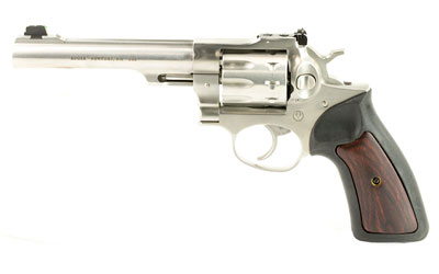 RUG01757_1 Ruger GP100 22 LR Revolver, 10-Round, Satin Stainless