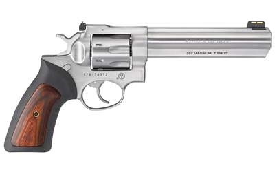RUG01773_1 Ruger GP100 .357 Magnum 6-inch 7-Round Satin Stainless