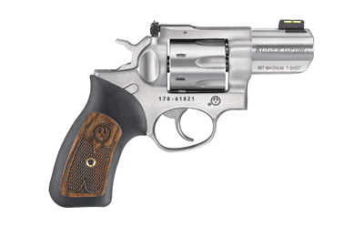 RUG01774_1 Ruger GP100 .357 Mag 2.5in Satin Stainless 7-Shot