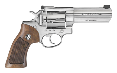 RUG01777_1 Ruger GP100 .357 Magnum TALO Polished Stainless Revolver