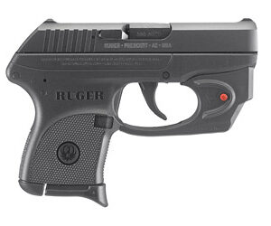 Ruger LCP .380 ACP 2.75″ Blued w/ Viridian Red Laser