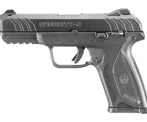 Ruger Security-9 9mm 4″ Barrel Black Polymer Frame