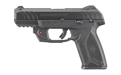 RUG03816_1 Ruger Security-9 9mm 4″ Blued Slide Viridian Red Laser