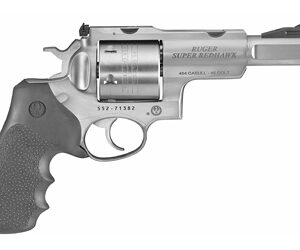 RUGER SUP RDHWK 454CAS 5″ 6RD RBR/WD