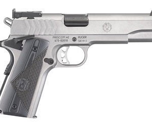 Ruger SR1911 Target 9mm 5″ Stainless G-10 Grips