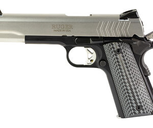 Ruger SR1911 Lightweight 9mm 5 inch Stainless/Black G10 2 Mags