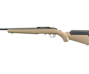 Ruger American Rimfire .22 LR 16″ Threaded Barrel FDE