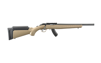 RUGER AMER RF 22WMR 16″ FDE 15RD TB