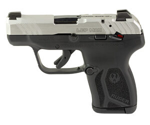 Ruger LCP MAX .380 ACP 2.8″ Stainless Slide, Black Frame