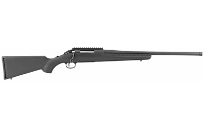 Ruger American Compact 6.5mm Creedmoor 20″ Threaded 4rd Black