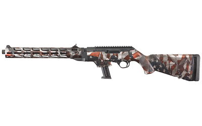 Ruger PC Carbine 9mm 16.12in Threaded American Flag 17rd