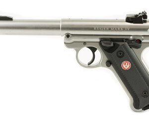 Ruger Mark IV Target 22 LR 5.5″ Satin Stainless