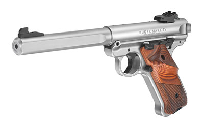 Ruger Mark IV Competition 22 LR 6.88″ Slab-Sided Bull
