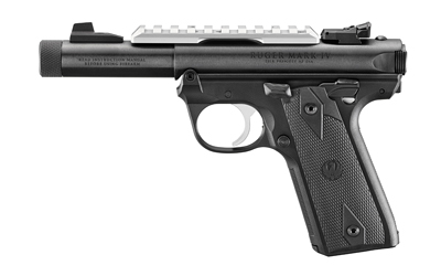 Ruger Mark IV 22/45 .22 LR 4.4in Threaded Barrel, 2x10rd