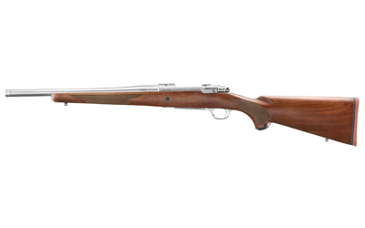 Ruger Hawkeye Hunter .358 Win 16.6″ Threaded Barrel, Satin Stainless