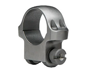 Ruger 30mm Medium Hawkeye Matte Stainless Scope Ring