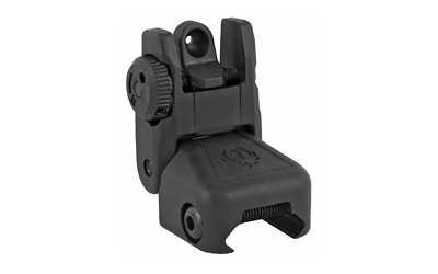 RUG90415_1 Ruger Rapid Deploy Rear Sight — Folding Picatinny, Black