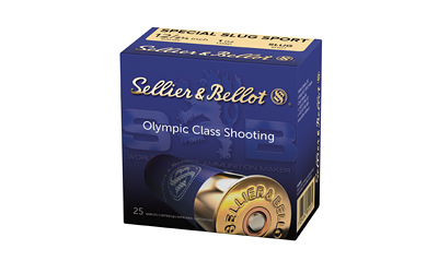 Sellier & Bellot 12ga 2.75in 1oz Rifled Slug – 25rd Box