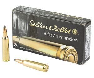 Sellier & Bellot .22-250 Rem 55gr Soft Point — 20rd