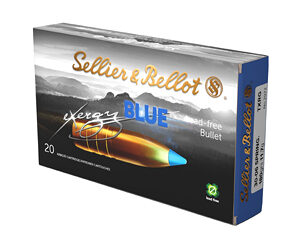 Sellier & Bellot SB3006XB eXergy .30-06 180 gr Blue Tip — 20rd