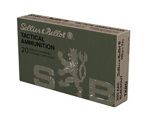 Sellier & Bellot eXergy Blue .300 AAC Blackout 110gr — 20Rd