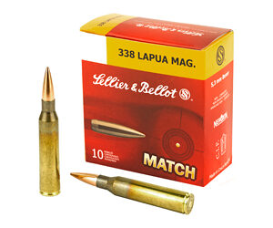 Sellier & Bellot .338 Lapua Mag 250gr HPBT 10rd
