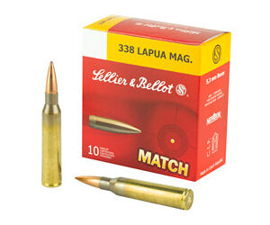 Sellier & Bellot 338 Lapua Mag 300gr HPBT 10rd