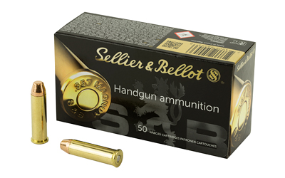 SB357A_1 Sellier & Bellot 357 Magnum 158 gr FMJ 50rd Box