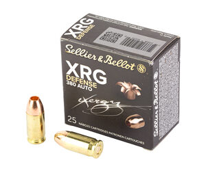 Sellier & Bellot XRG 380 ACP 77gr HP — 25 rd Box