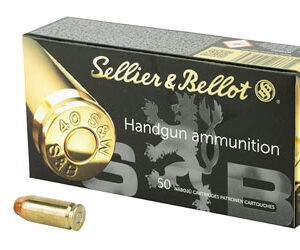 Sellier & Bellot .40 S&W 180gr FMJ 50rd Box