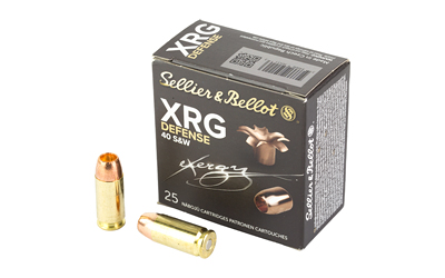 Sellier & Bellot XRG SB40XA .40 S&W 130gr Solid Copper HP 25rd