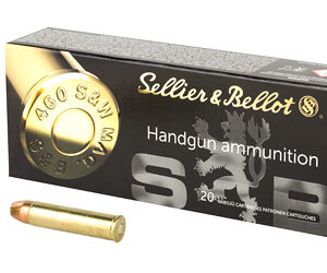 Sellier & Bellot 460 S&W Mag 255gr 20rd Box
