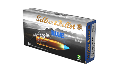 SB65XA_1 S&B eXergy Blue 6.5 Creedmoor 120 gr BT Polymer Tip – 20rd