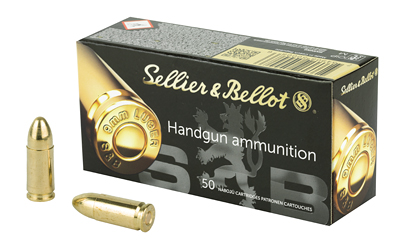 Sellier & Bellot SB9A 9mm 115gr FMJ 50rd Box