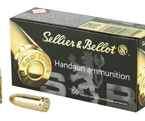 Sellier & Bellot 9mm Luger 124gr FMJ — 50 Rounds