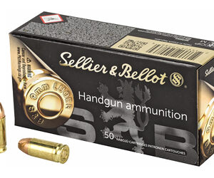 Sellier & Bellot SB9D 9mm 124gr JHP – 50rd