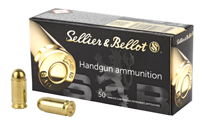 Sellier & Bellot 9x18mm Makarov 95 gr FMJ, 50rd Box
