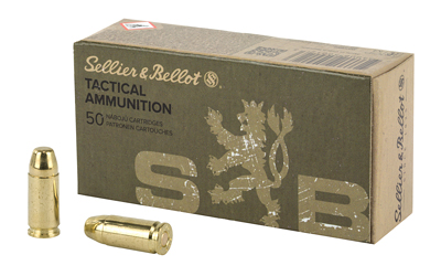 SB9SUBA_1 Sellier & Bellot 9mm Subsonic 140gr FMJ 50 rd Box