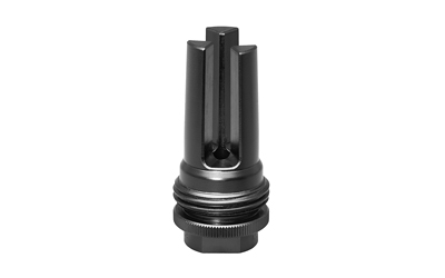SilencerCo ASR Flash Hider 1/2×36 9mm Black Steel
