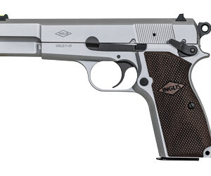 Inglis P-35N Hi-Power 9mm 4.7in Satin Nickel 15rd