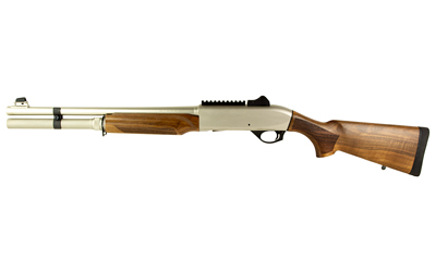 MAC 2 Tactical Marine Wood 12ga 18.5in Nickel/Walnut