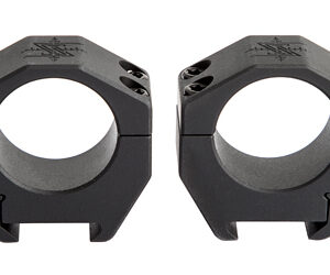 Seekins Precision 30mm Scope Rings Matte Black Medium
