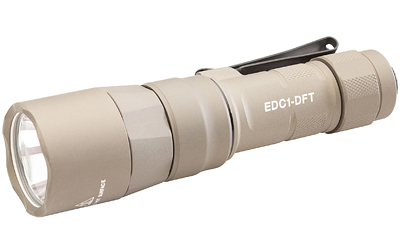 SFEDC1-DFT-TN_1 SureFire EDC1-DFT Flashlight – 650 Lumens, 95,000 Candela
