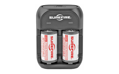 Surefire SFLFP123 Rechargeable 123A Battery Kit (2-Pack)