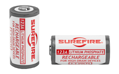 SureFire SFLFP123 123A Rechargeable Batteries 2-Pack