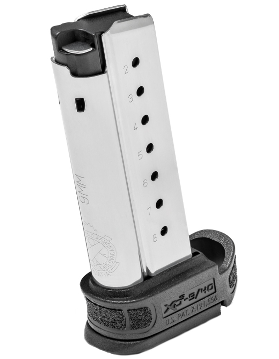 SFXDSG0908 Springfield Armory XD-S Mod.2 8-Round Magazine 9mm