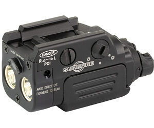 SureFire XR2-A-RD XR2 Ultra-Compact Handgun Light w/ Laser, Black