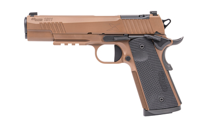 Sig Sauer 1911 X-Series 45 ACP 5″ Optic-Ready Coyote