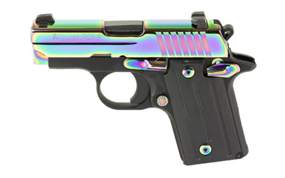 SG238-380-RBT2_1 SIG Sauer P238 Rainbow Titanium .380 ACP 2.7″